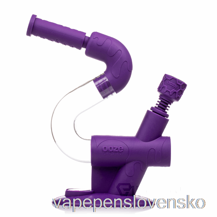 Ooze Swerve Silikónová Vodná Fajka Ultra Fialová (fialová) Vape Shop Bratislava